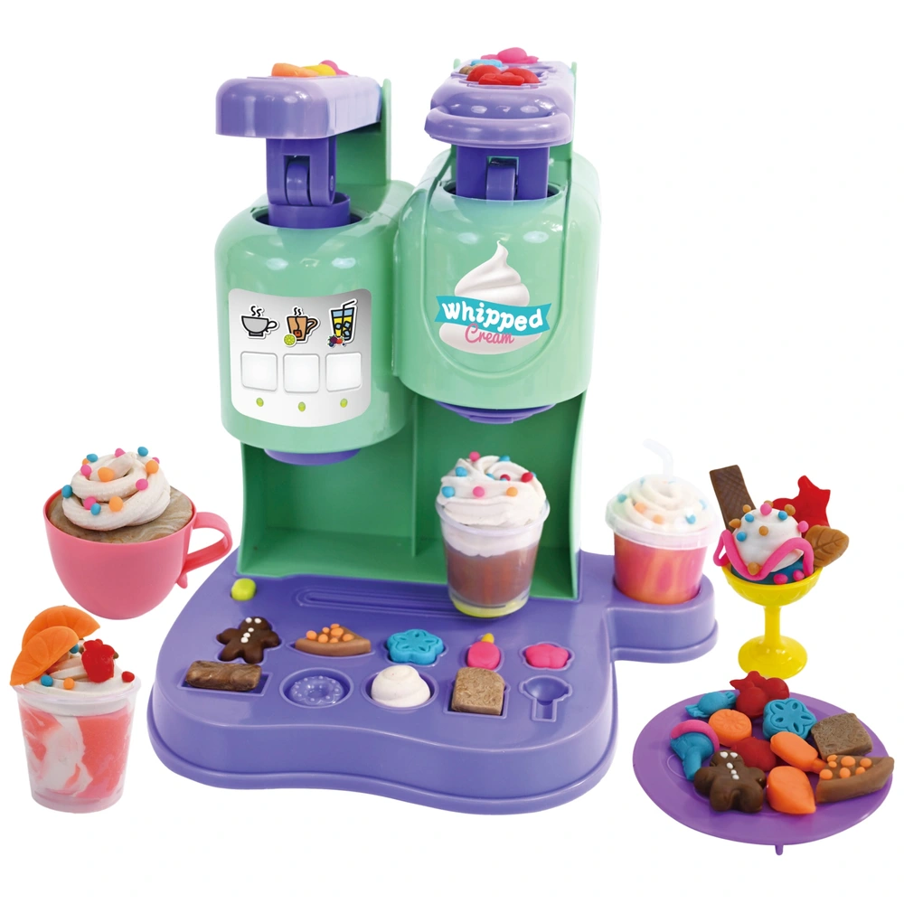 Dough Tubs Playset Ice Cream and Coffee Machine Smyths Toys UK