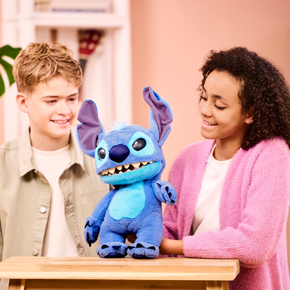 Real FX Disney Stitch Puppet Interactive Toy | Smyths Toys UK