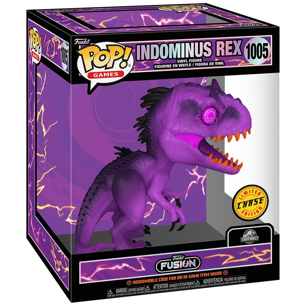 POP! Vinyl Funko Fusion 1005: Jurassic World Indominus Rex Chase ...