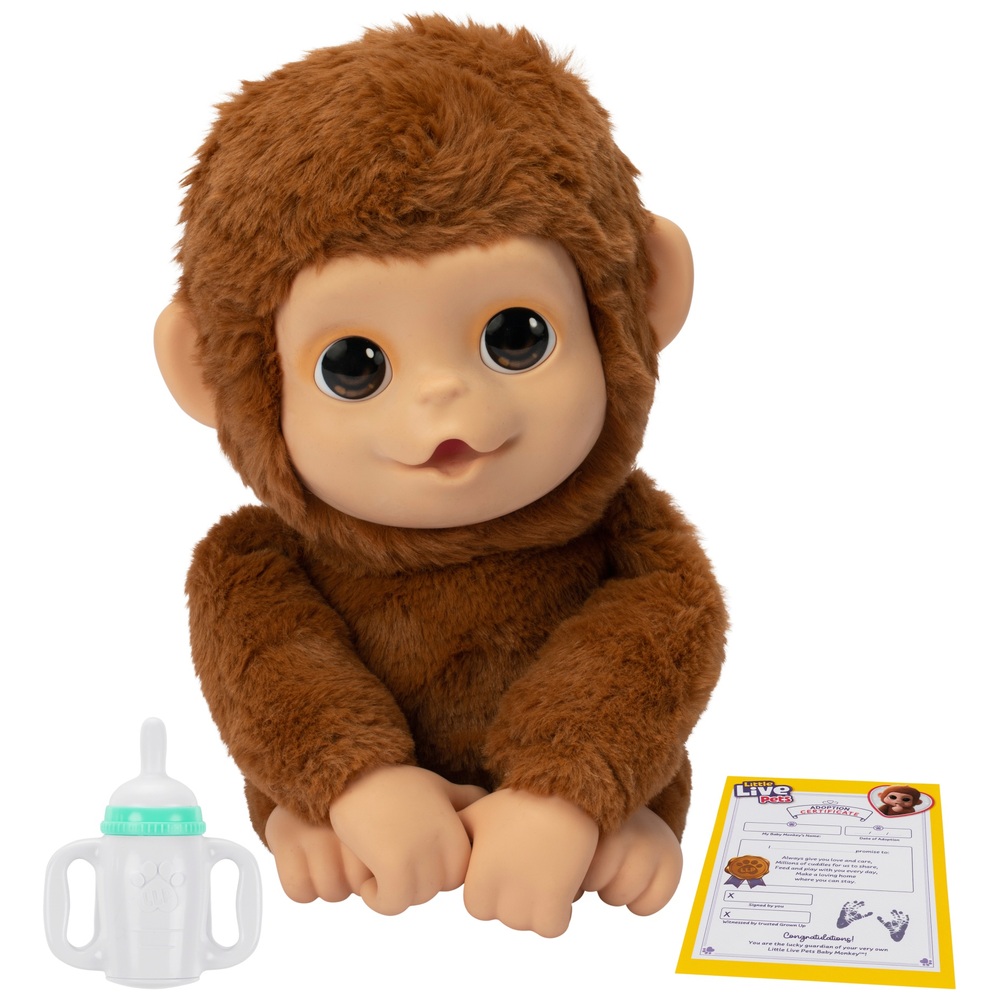 Little Live Pets My Baby Monkey Mango | Smyths Toys UK