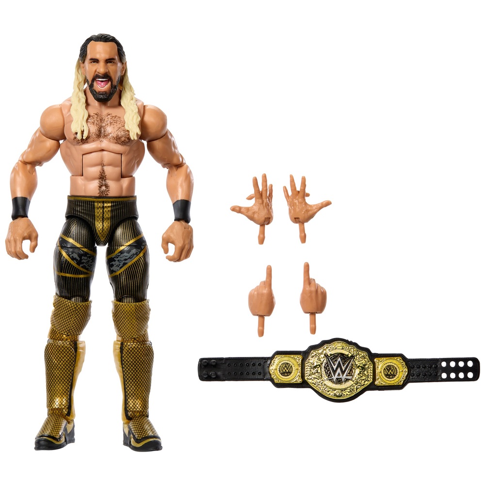 WWE SETH ROLLINS ELITE CUSTOMS on sale 2 PACK ACTION FIGURED