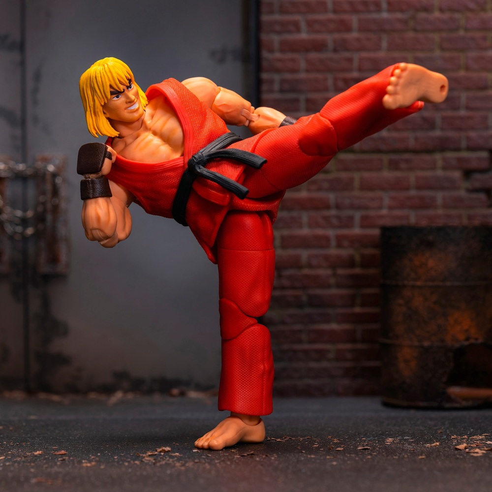 Street Fighter Ken Masters 15cm Action Figure | Smyths Toys UK