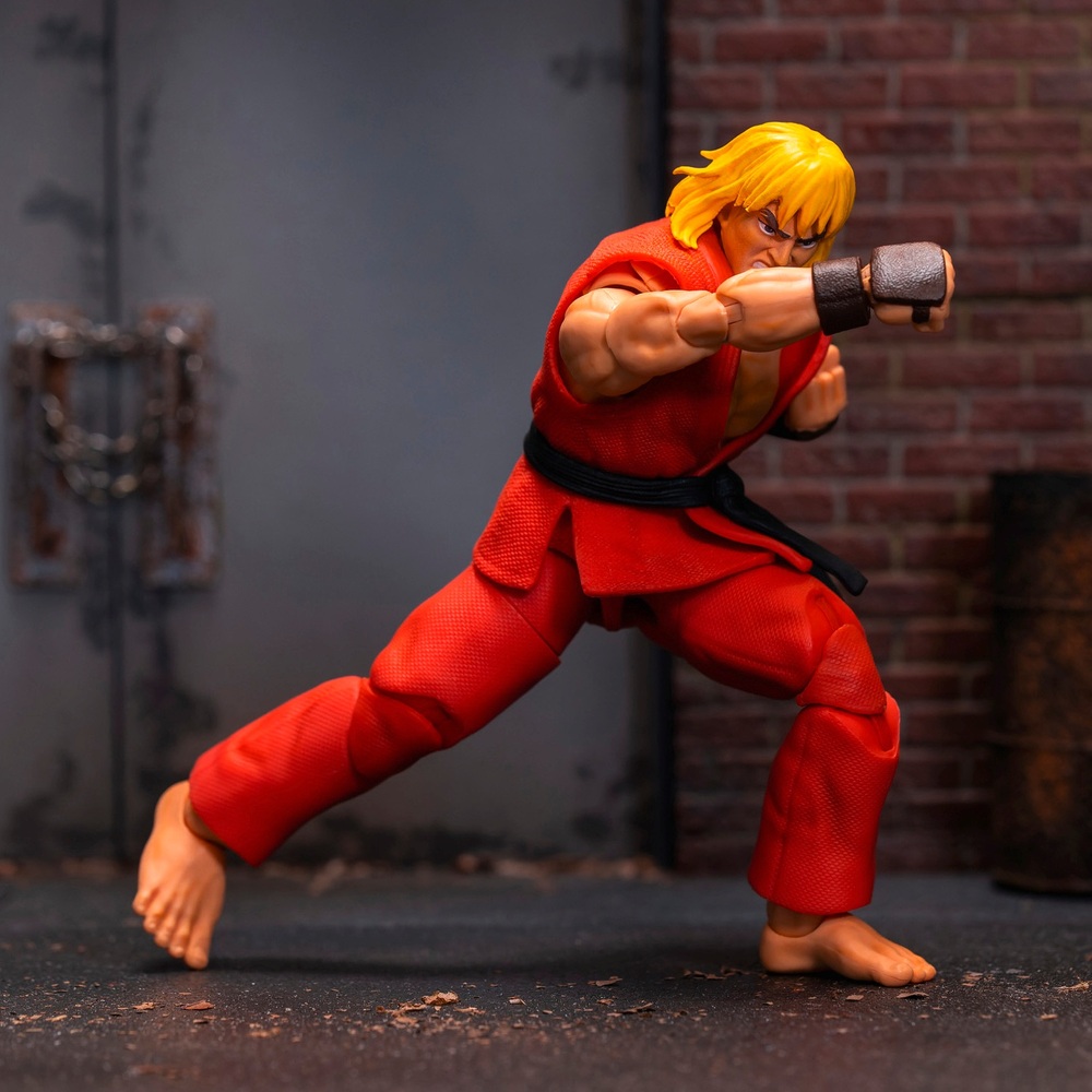 Street Fighter Ken Masters 15cm Action Figure | Smyths Toys UK