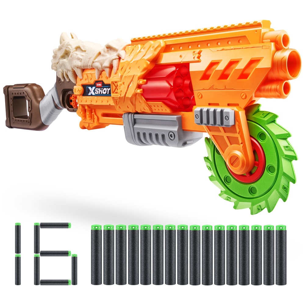 XSHOT Blaster Insanity HorrorFire Doomsday mit 16 Pfeilen | Smyths Toys ...