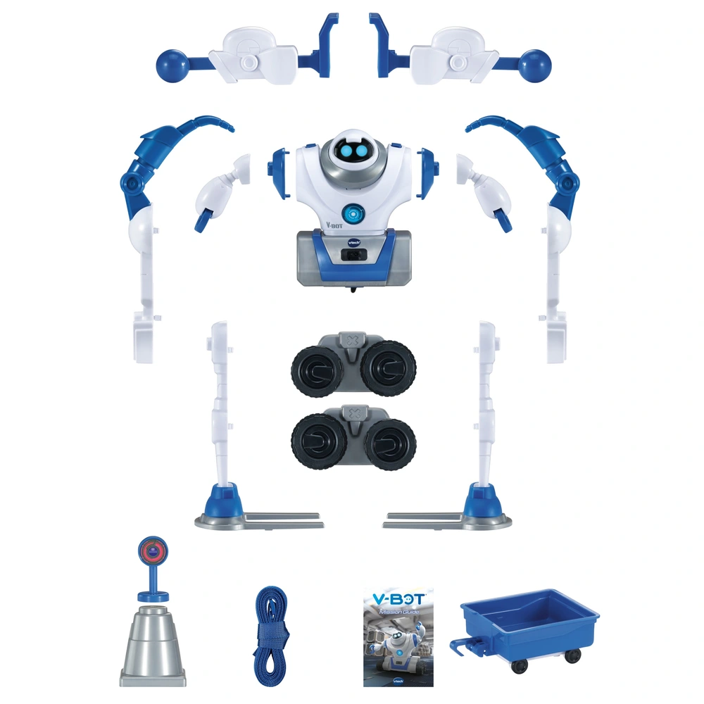 Vtech Body Bot Kids Robot - Motorized STEM Toy With 18 Components & Missions VTech V ...