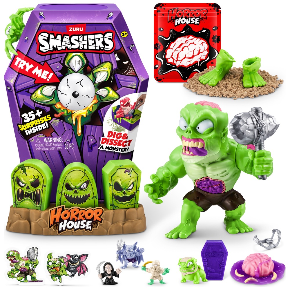 Smashers Mega Horror House Set Assortment by ZURU | Smyths Toys UK