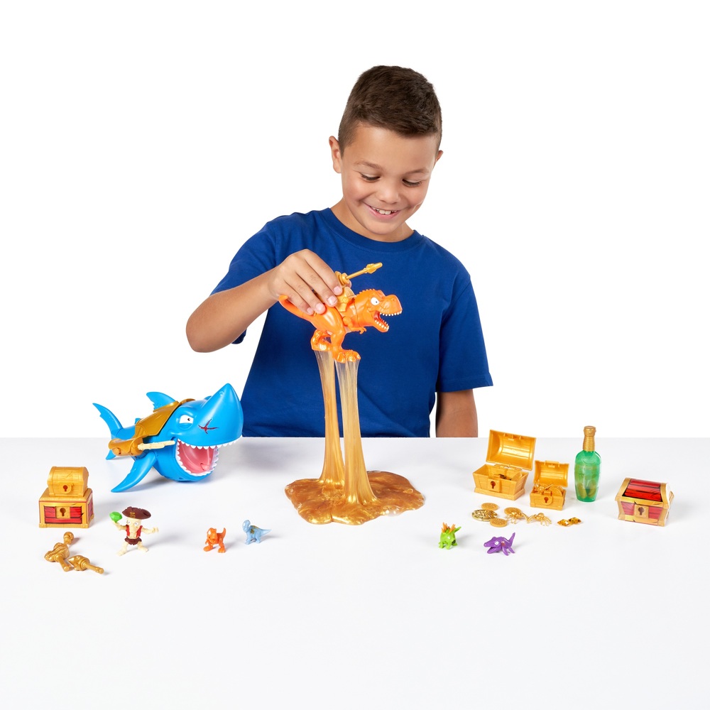 Smashers Dino Island Gold Treasure Hunt Set Assortment by ZURU | Smyths ...