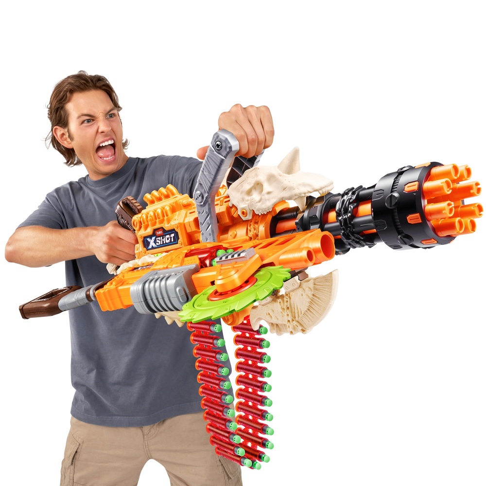 XSHOT by ZURU Insanity HorrorFire Dread Hammer Blaster with 48 Darts ...