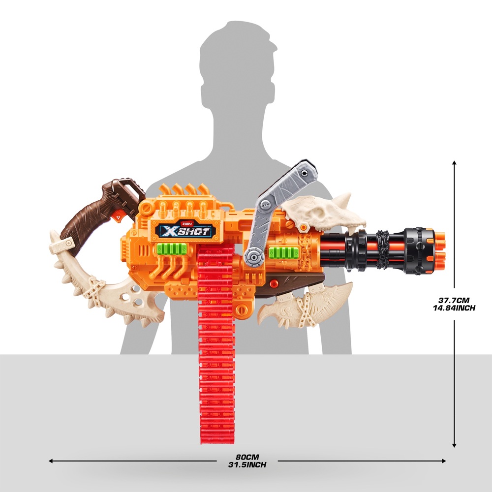XSHOT by ZURU Insanity HorrorFire Dread Hammer Blaster with 48 Darts ...