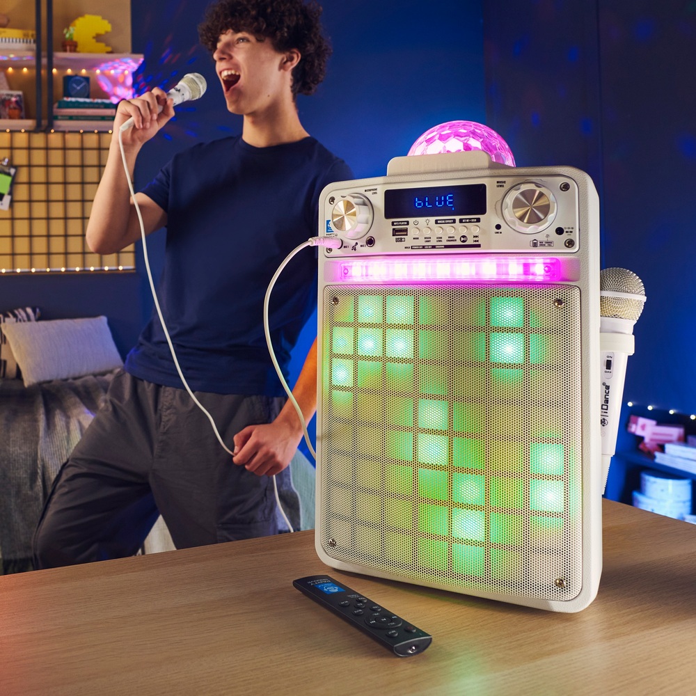 iDance Party Groove Karaoke Machine X2 Smyths Toys UK