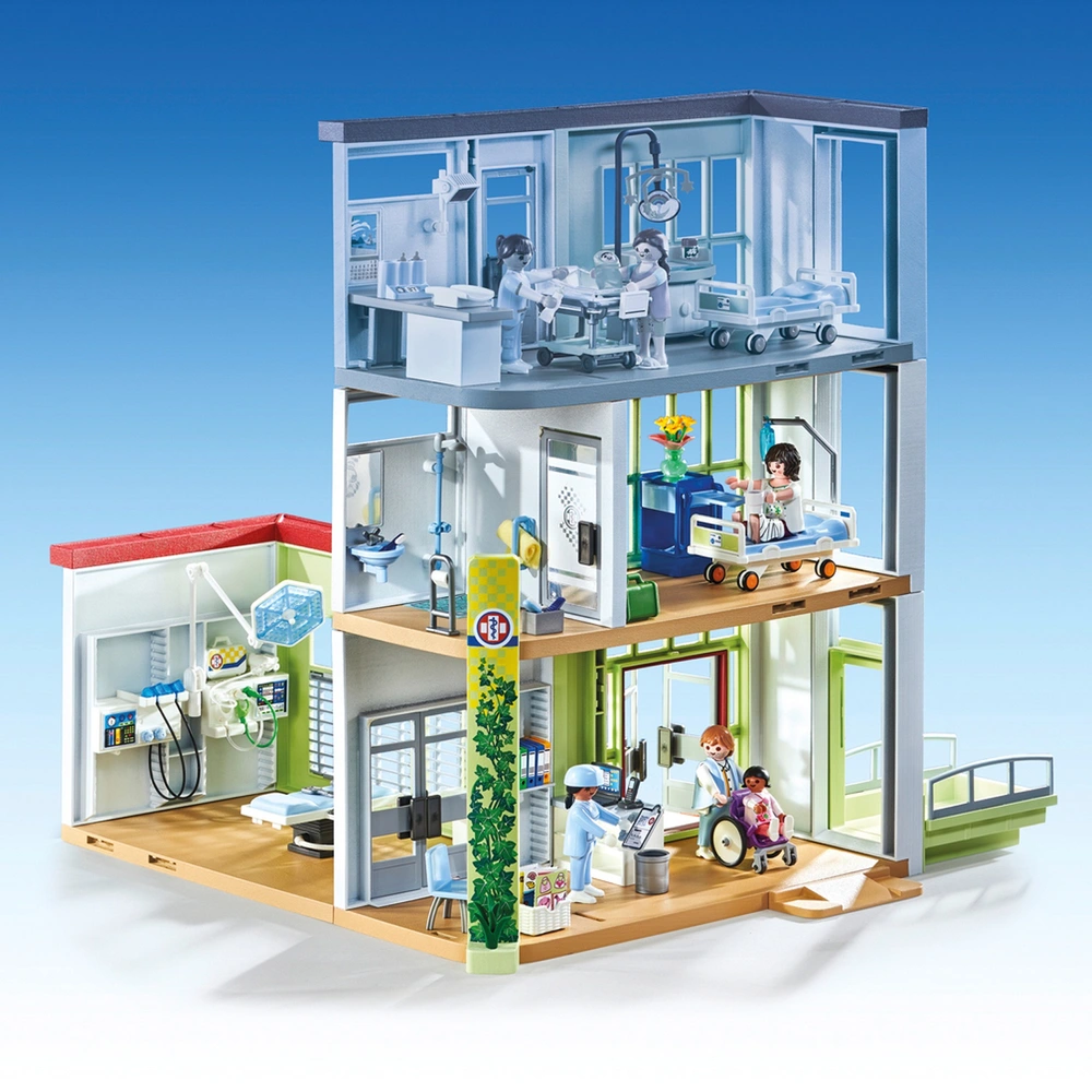 Playmobil 71615 Action Heroes Modern Hospital