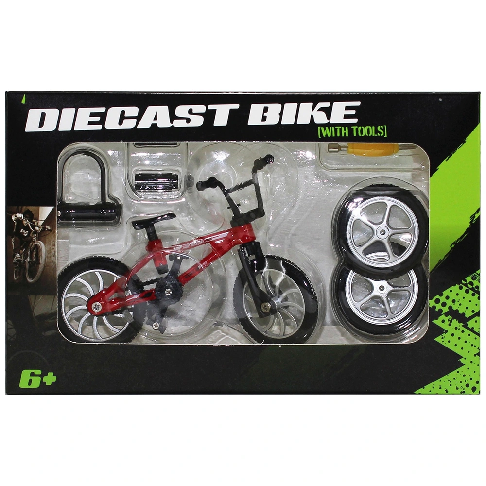 Ensemble Vélo BMX Miniature et Accessoires Modèle Aléatoire