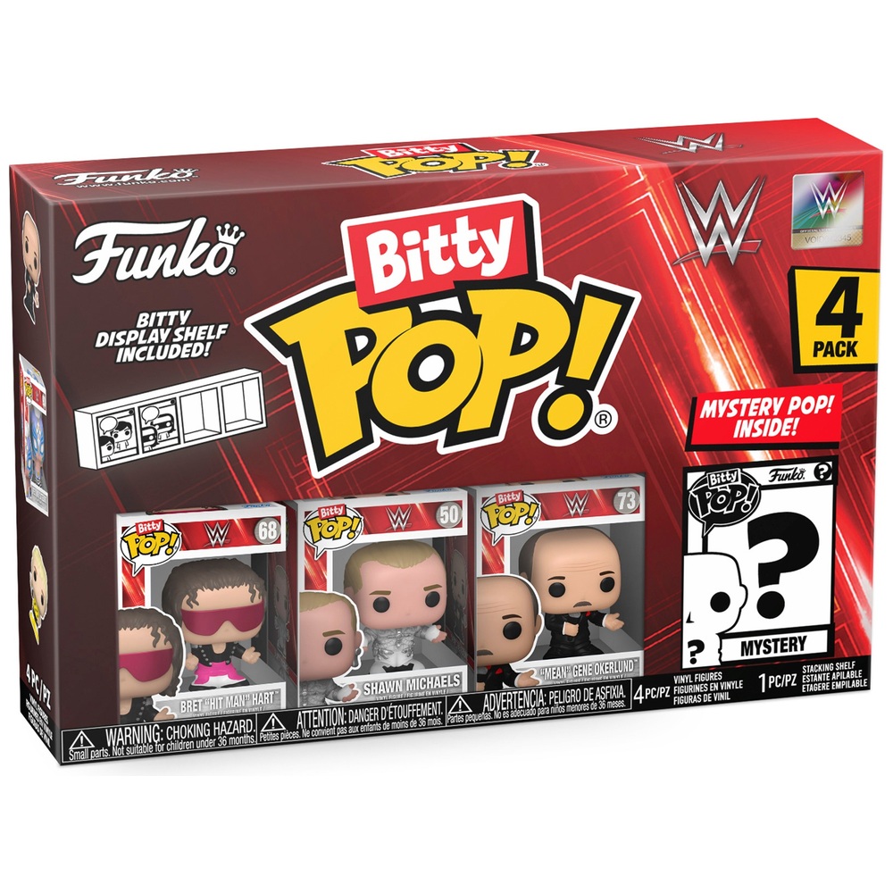POP! Vinyl: Bitty POP WWE 4 Pack | Smyths Toys UK