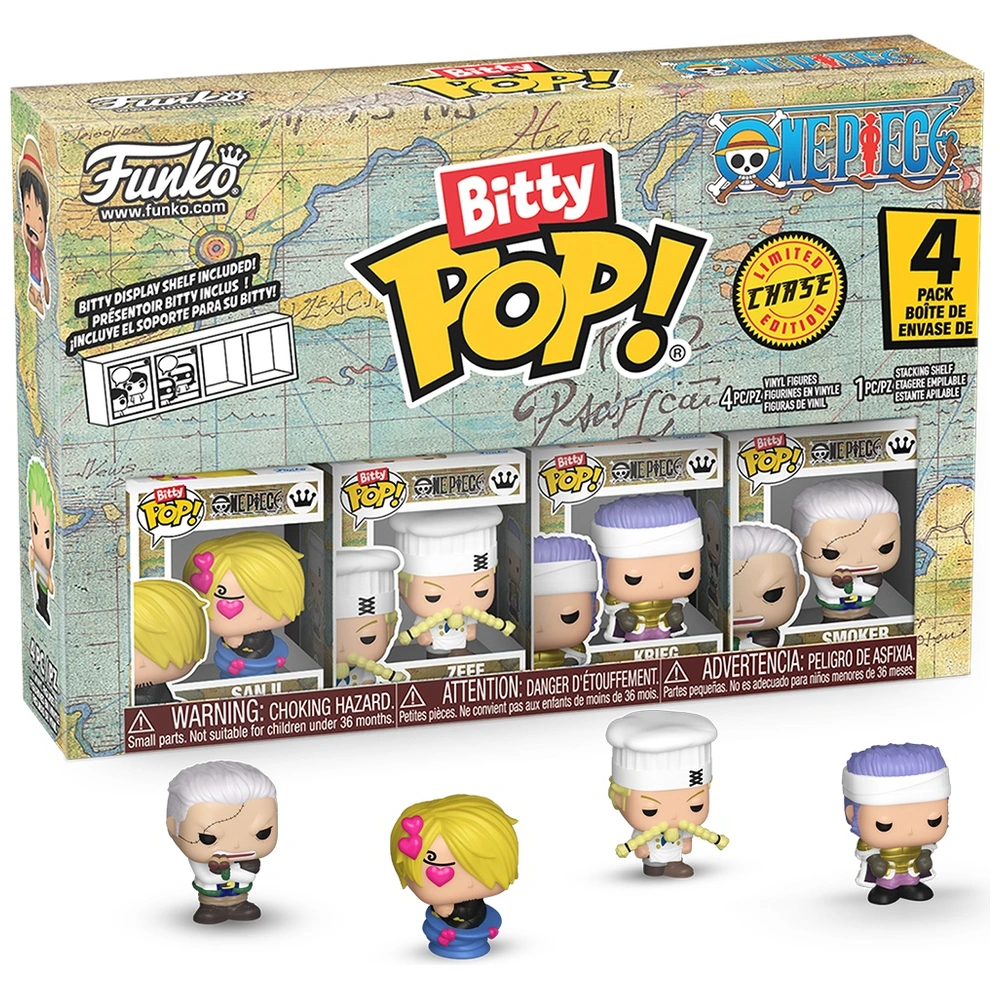 Funko Bitty POP! Figuren One Piece Sanji 4-Pack assorti | Smyths