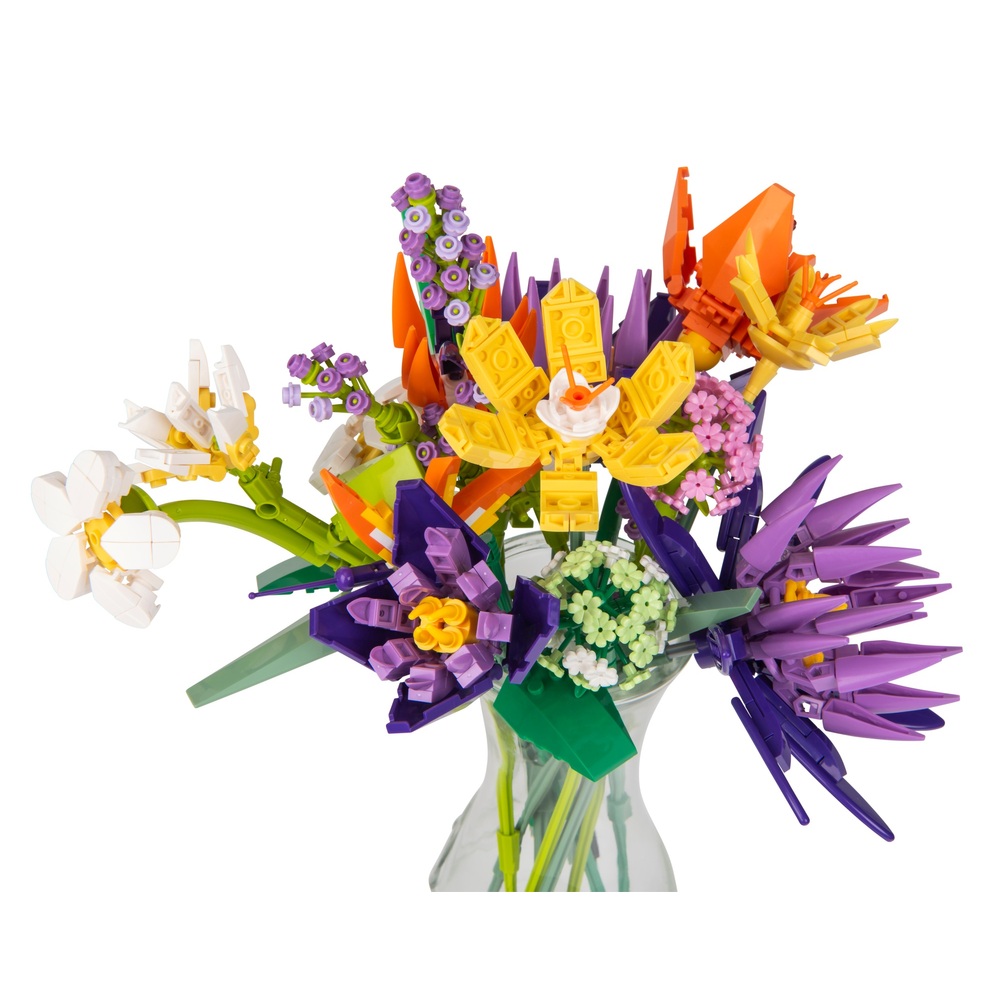 Build-It Tropical Flower Bouquet Set | Smyths Toys UK