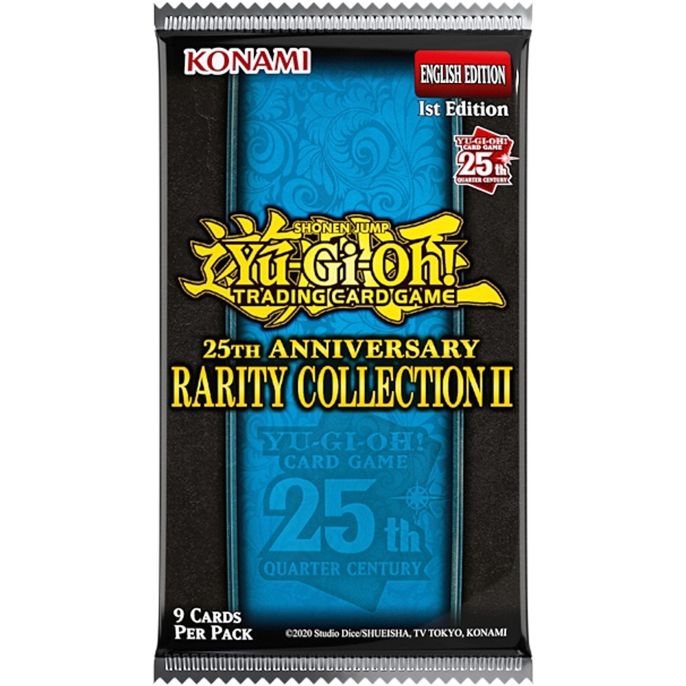 Yu Gi Oh Trading Card Game 25th Anniversary Rarity Collection 2 Pack