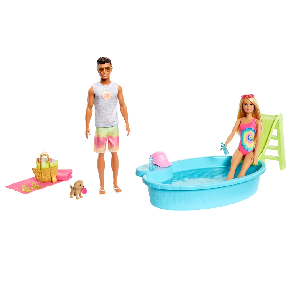 Barbie Beach Dolls, Vehicle and Accessories Playset | Smyths Toys UK