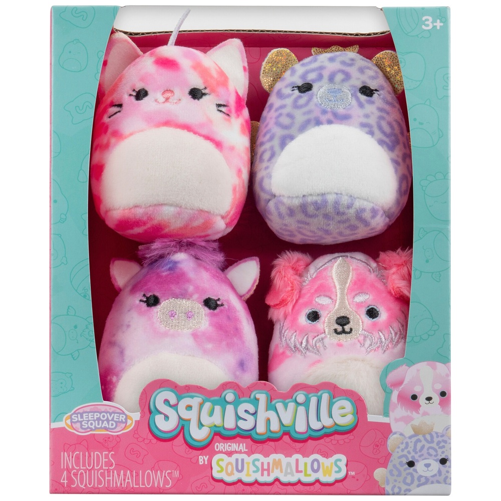 Squishmallows Squishville Sleepover Squad | Smyths Toys Schweiz