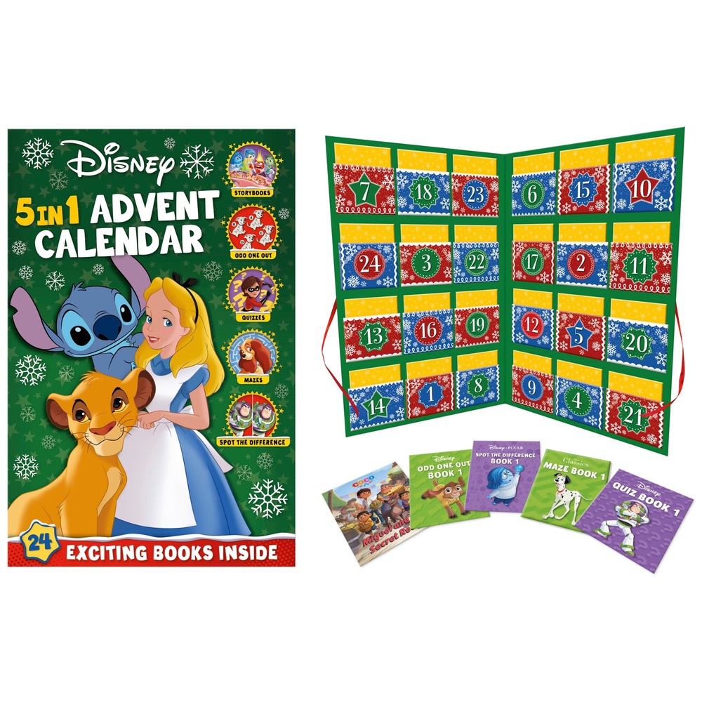 Disney 5 in 1 Storybook Advent Calendar Smyths Toys UK