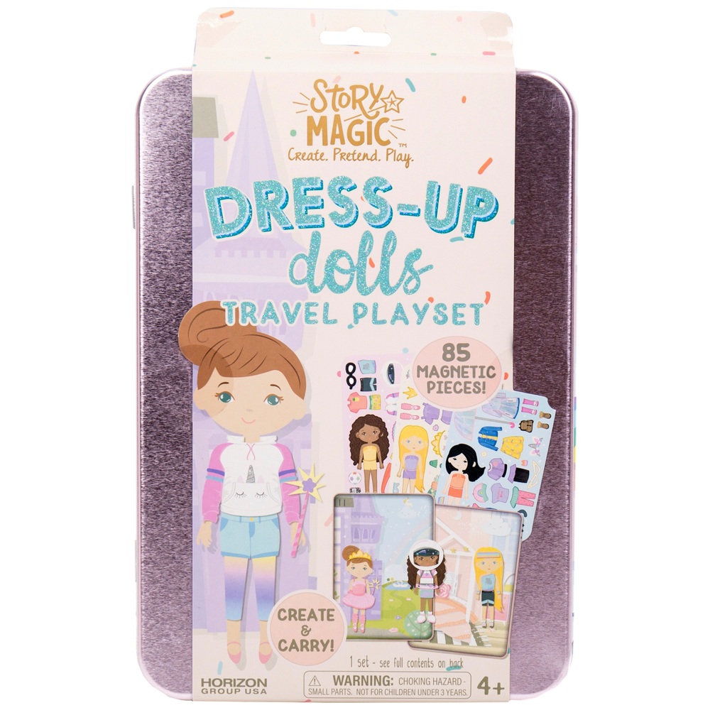 Story Magic DressUp Dolls Travel Playset Smyths Toys UK