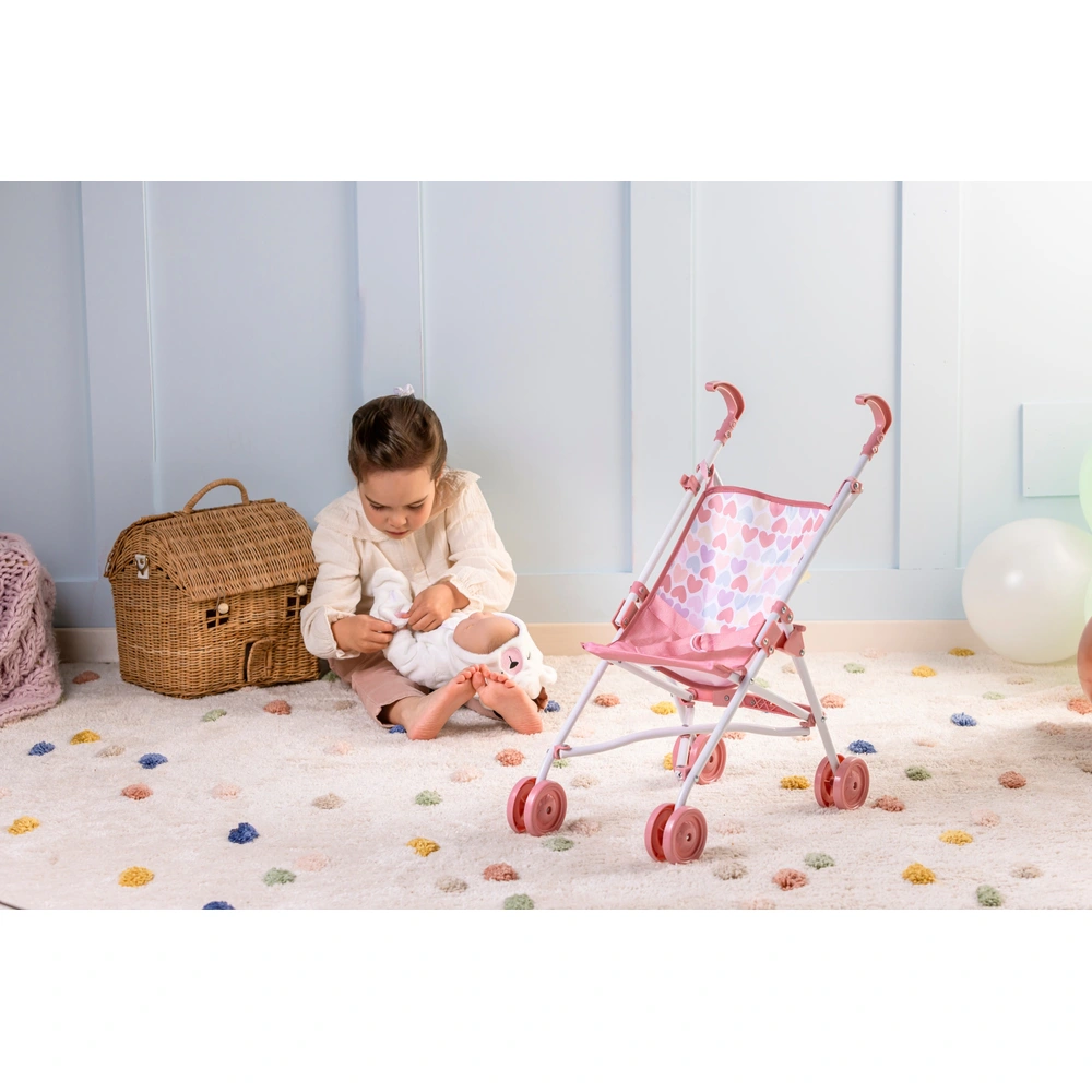 Pink Perfectly Cute Baby Doll Stroller Baby Doll Umbrella Stroller