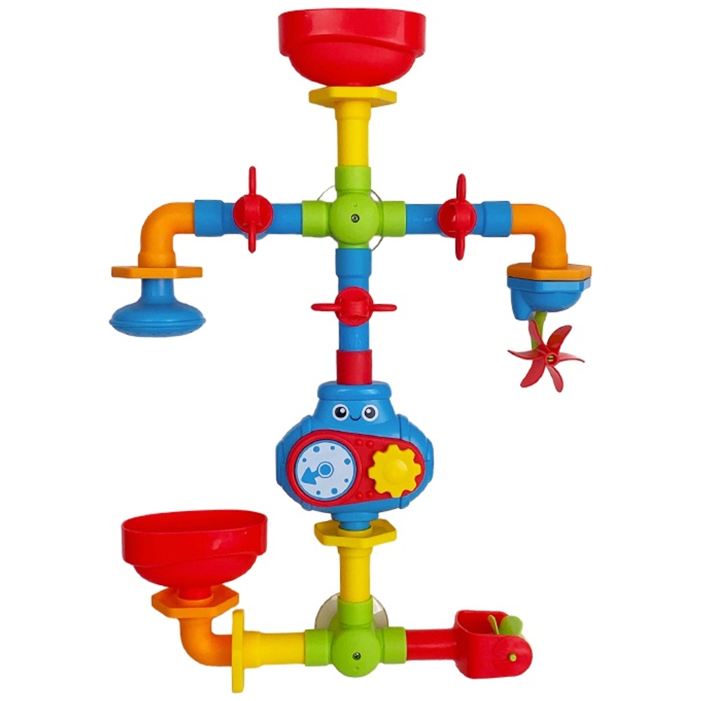 Big Steps Tubes 'n' Pipes STEM Learning Bath Toy | Smyths Toys UK