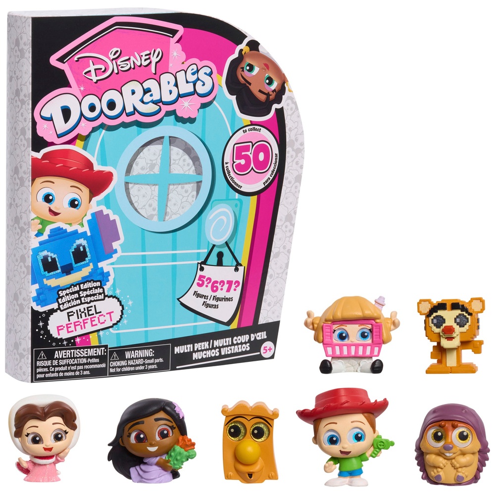 Disney Doorables Figuren Multi Peek Pixel Perfect Set Serie 12 sortiert ...