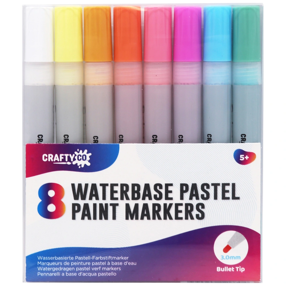 Crafty Waterbase Pastel Paint Markers Pack Smyths Toys UK