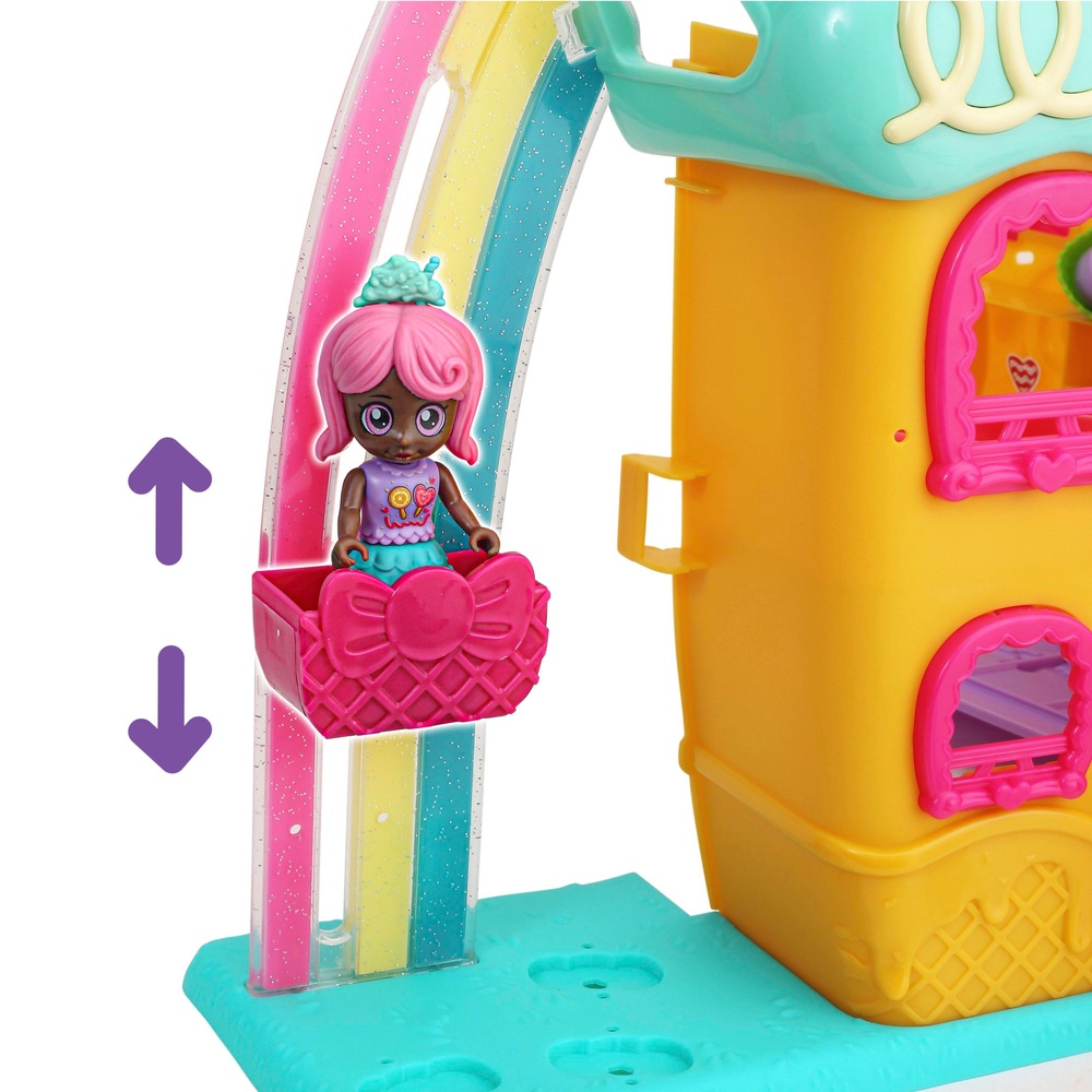 Niedlicher Puppen-Scooter Mit Licht & Musik - Deko Spielzeug Für Puppen 7-17 Cm