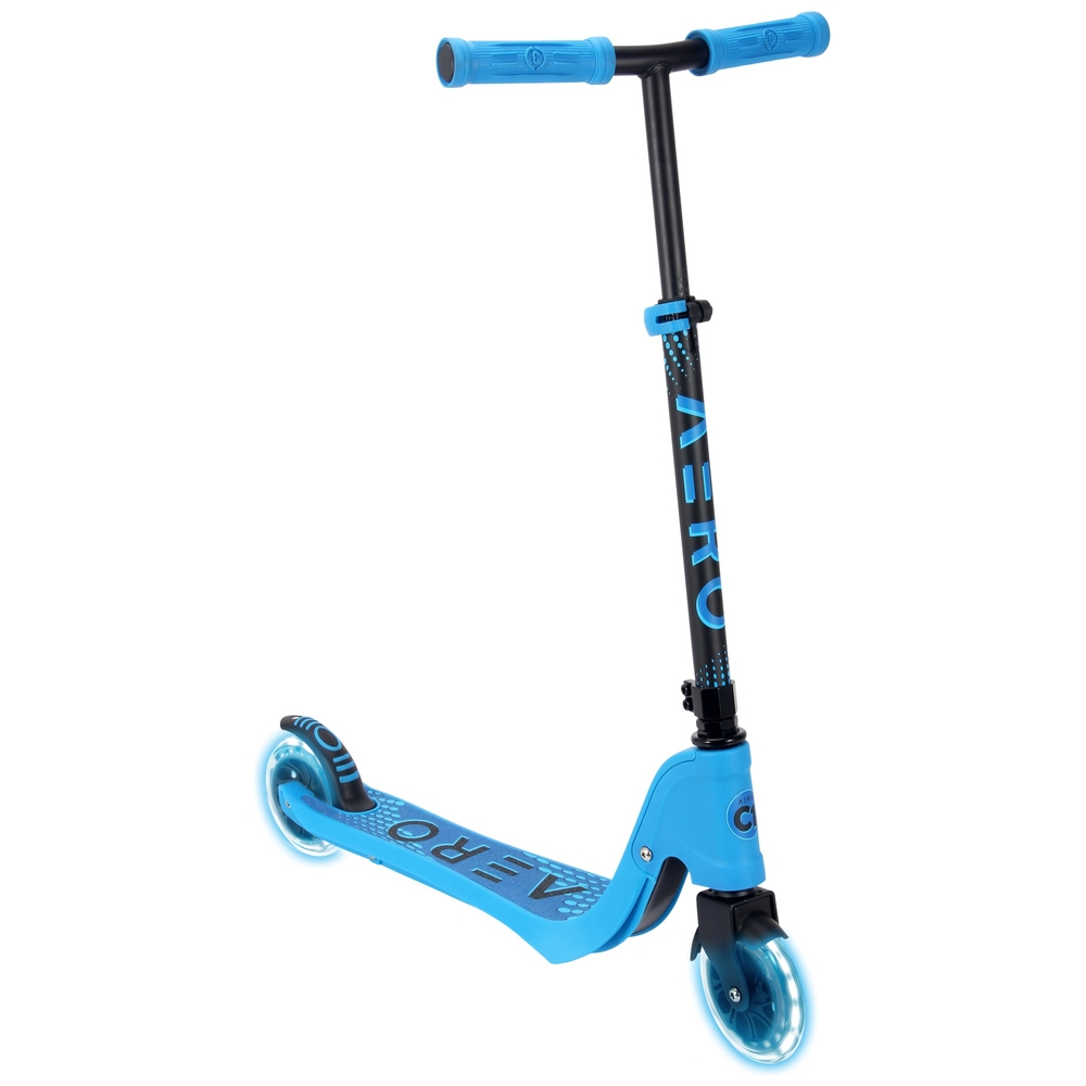 Aero C1 Scooter with LED Wheels Blue | Smyths Toys Ireland