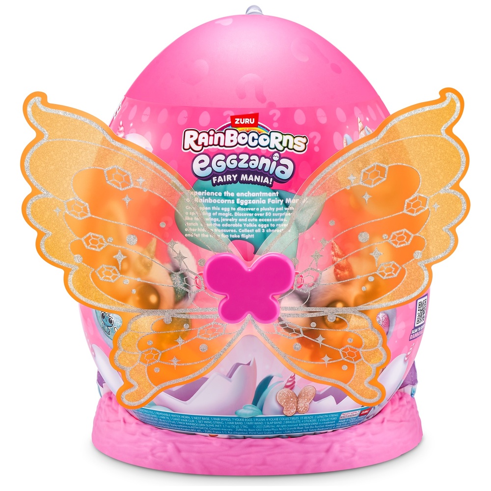 Rainbocorn Eggzania Fairy Mania Flossiana Egg by ZURU | Smyths Toys UK