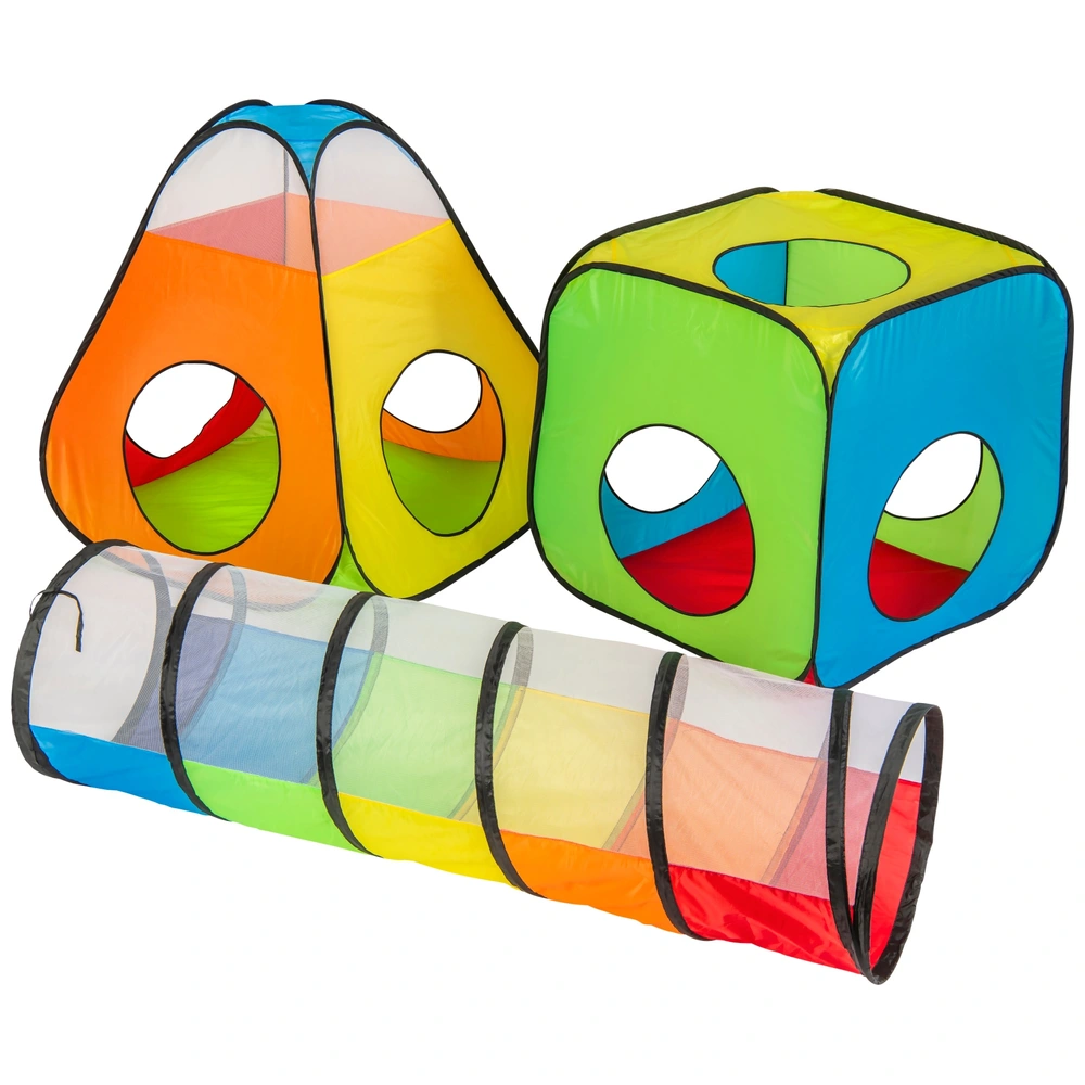 3-in-1 Pop-Up Play Tent Set Smyths Toys UK