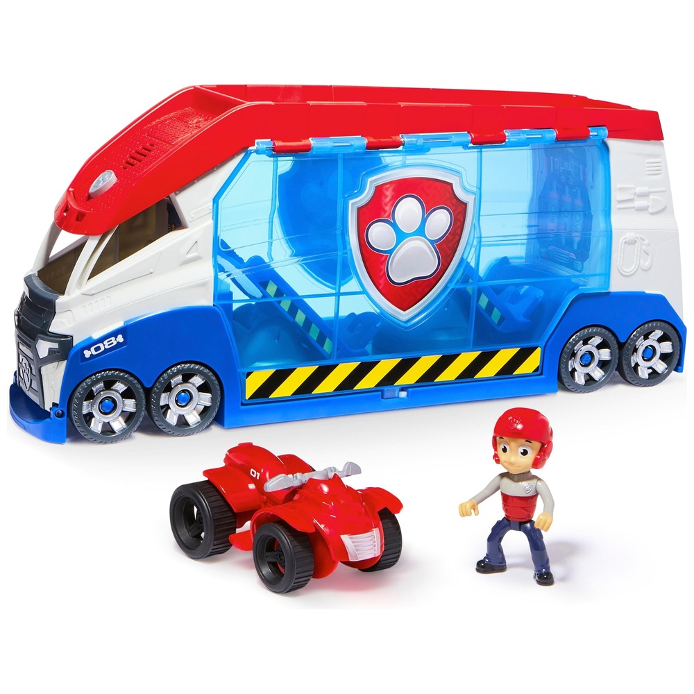 PAW Patrol Bus PAW Patroller 3.0 Fahrzeug mit Sound und Ryder Figur