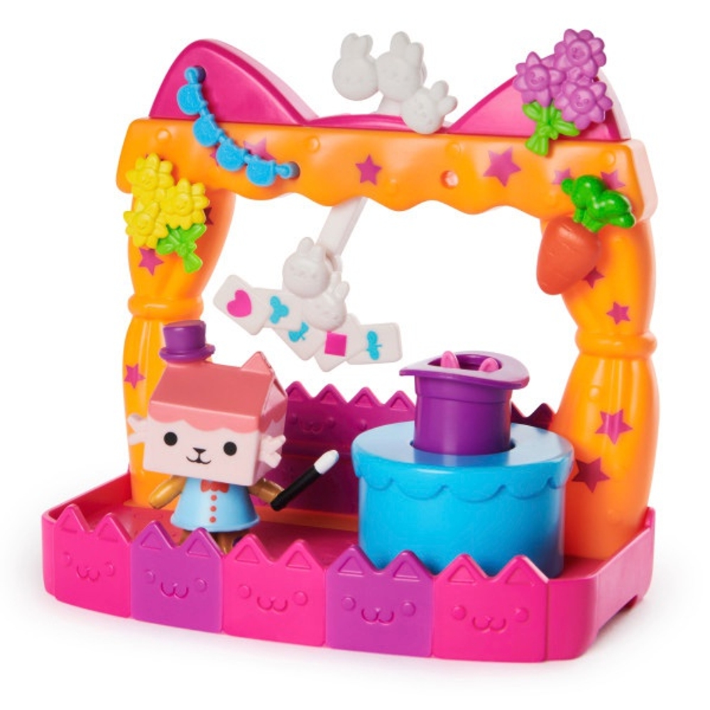 Gabby's Dollhouse Baby Box Talent Show Balcony Playset | Smyths Toys UK