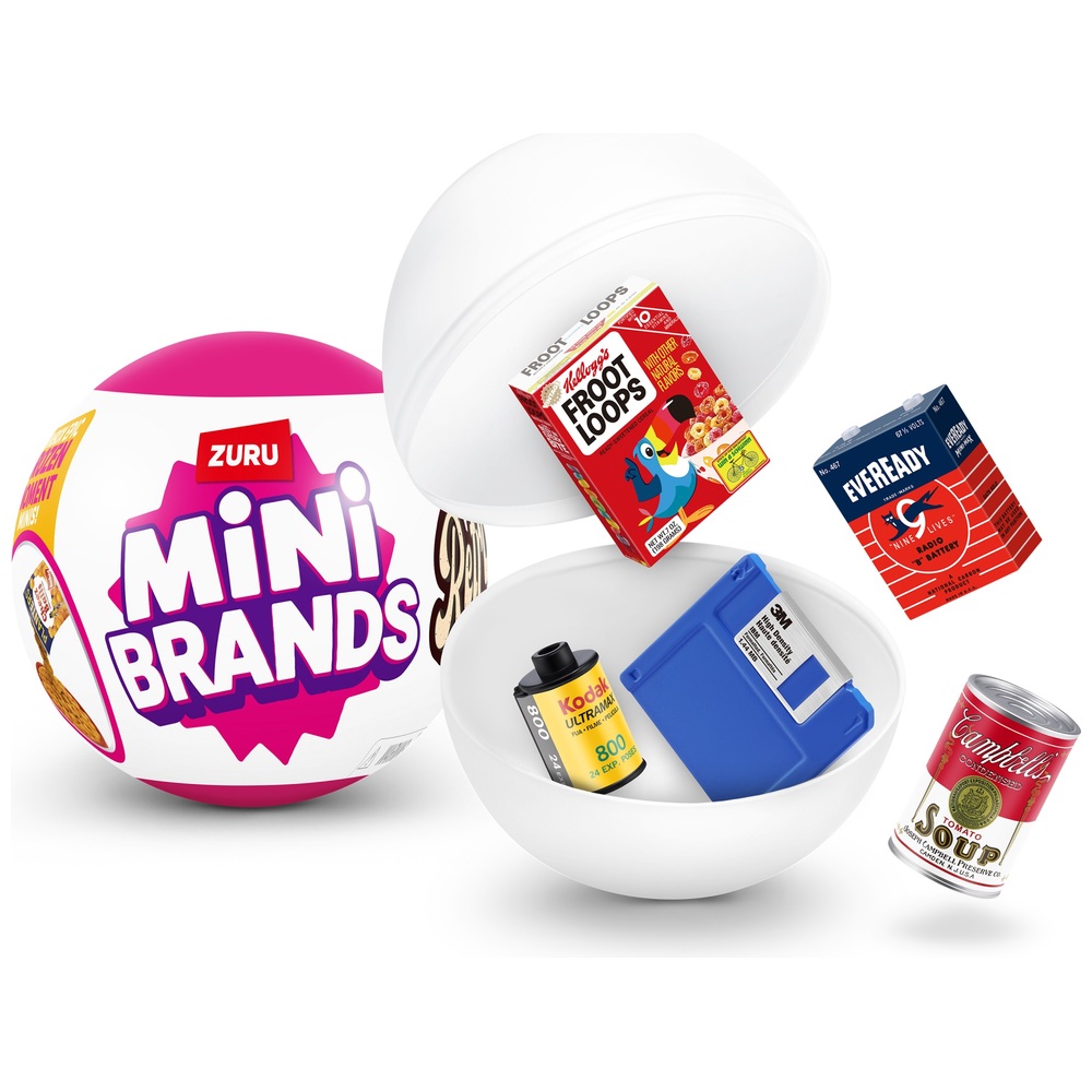 Mini Brands by ZURU Retro Capsule Assortment | Smyths Toys UK