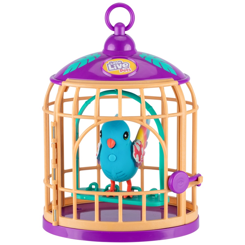 Little Live Pets Lil' Bird & Cage - Jungle Series Pango | Smyths Toys UK