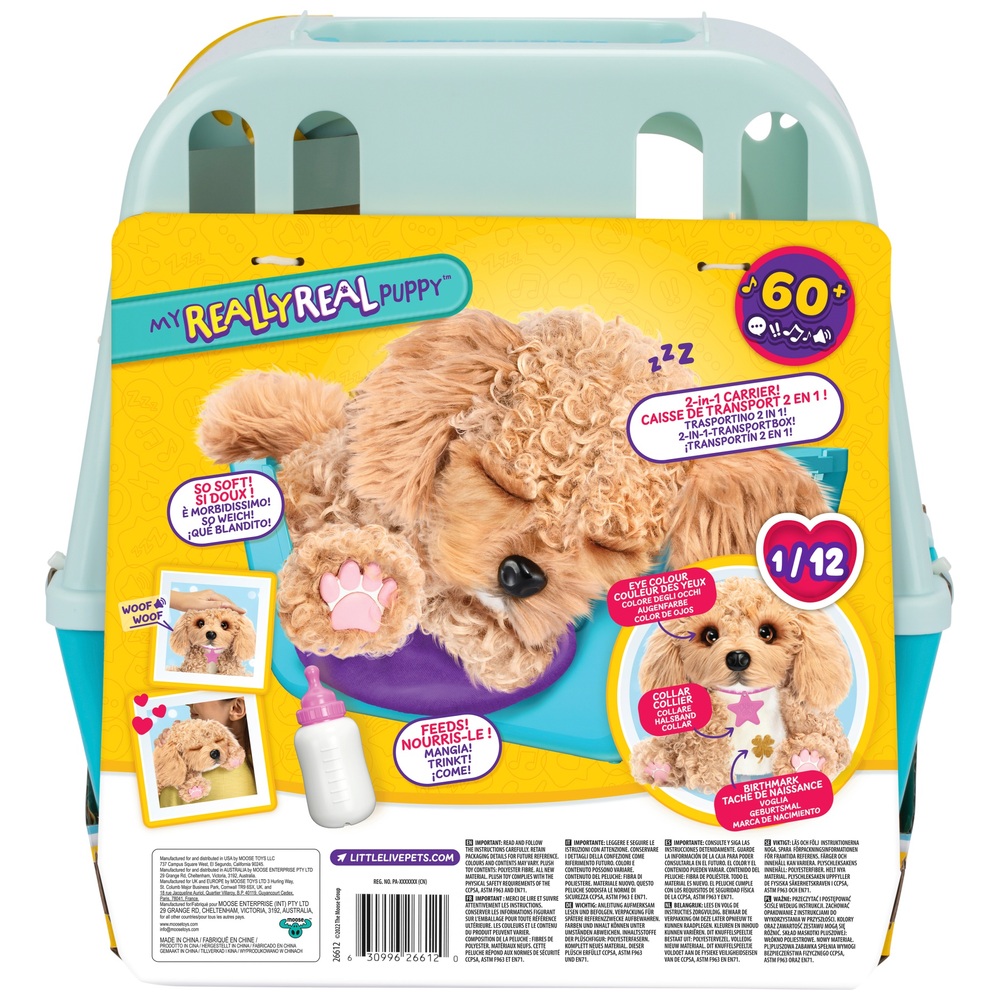 Little Live Pets My Really Real Puppy Curley The Cavapoo Smyths Toys UK