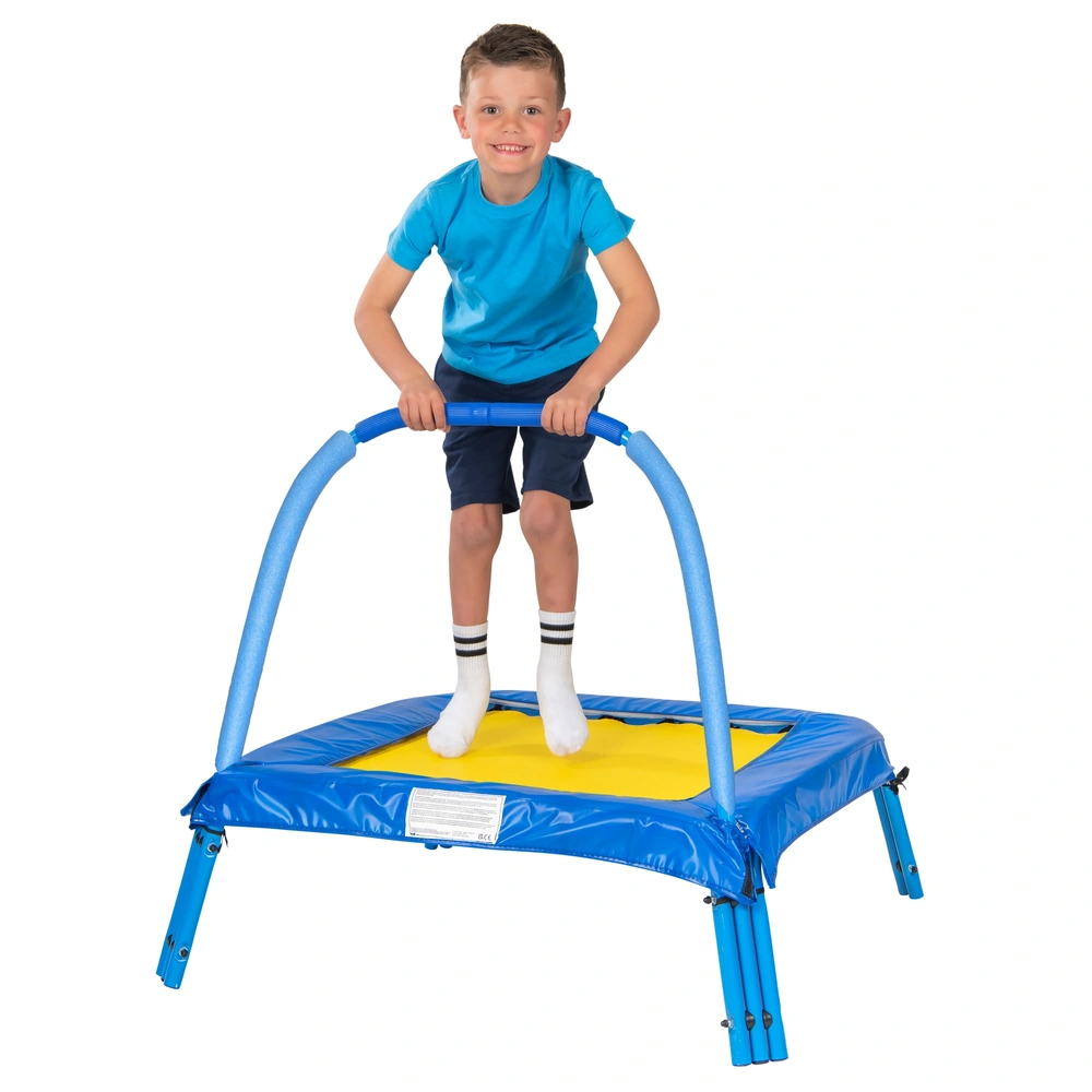 My First Trampoline with Handle Blue Smyths Toys UK