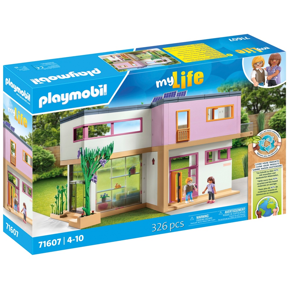 PLAYMOBIL myLife 71607 Wohnhaus mit Wintergarten | Smyths Toys Deutschland