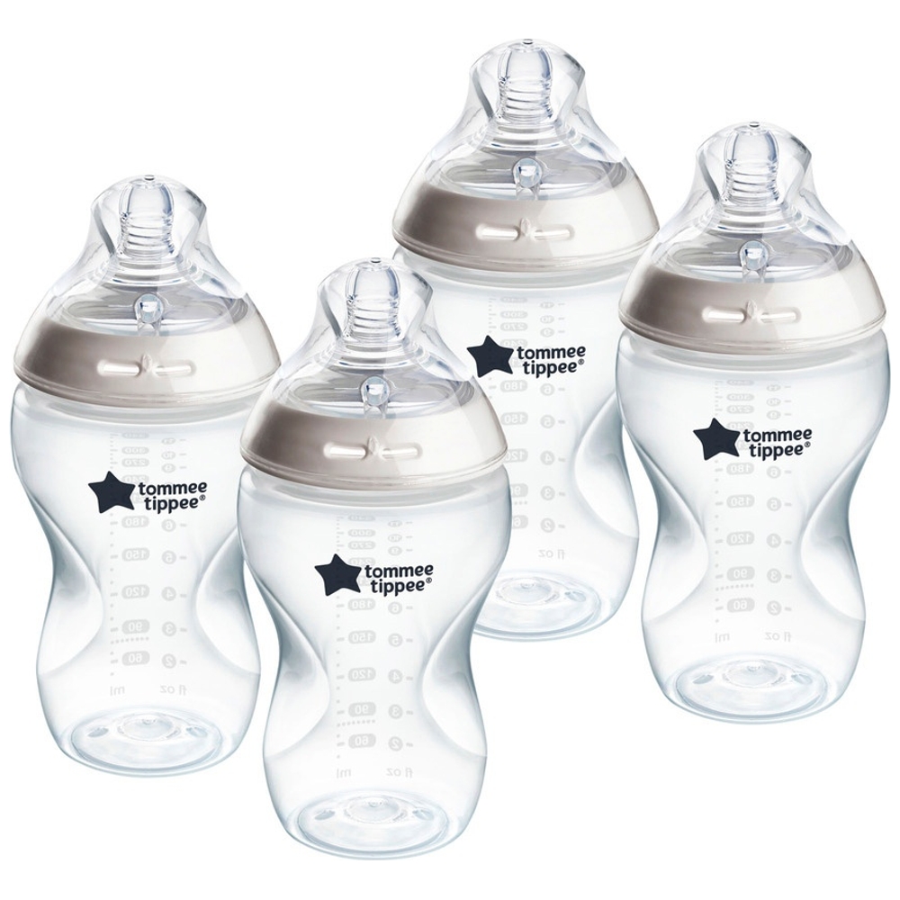 Tommee Tippee Natural Start AntiColic Baby Bottle 340ml 4 Pack Smyths Toys UK