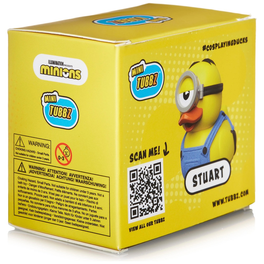 Mini Tubbz Minions Stuart Figure | Smyths Toys UK