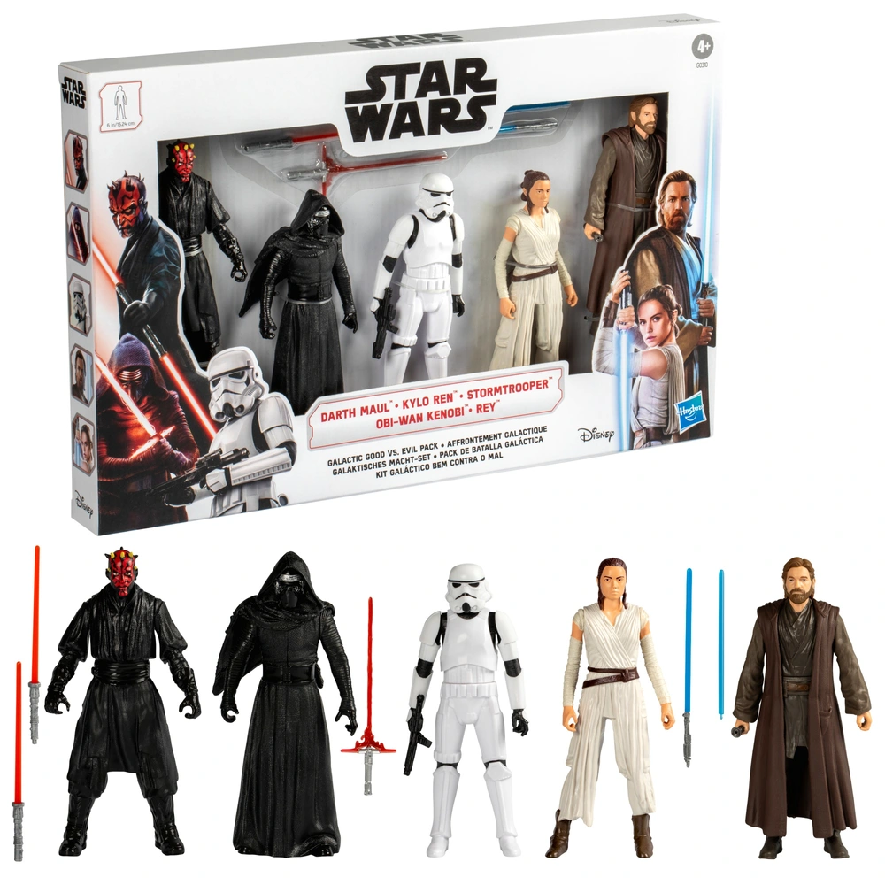 Star Wars フィギュアセット 未開封 Star Wars - Figurines Affrontement Galactique 15 cm | Smyths Toys