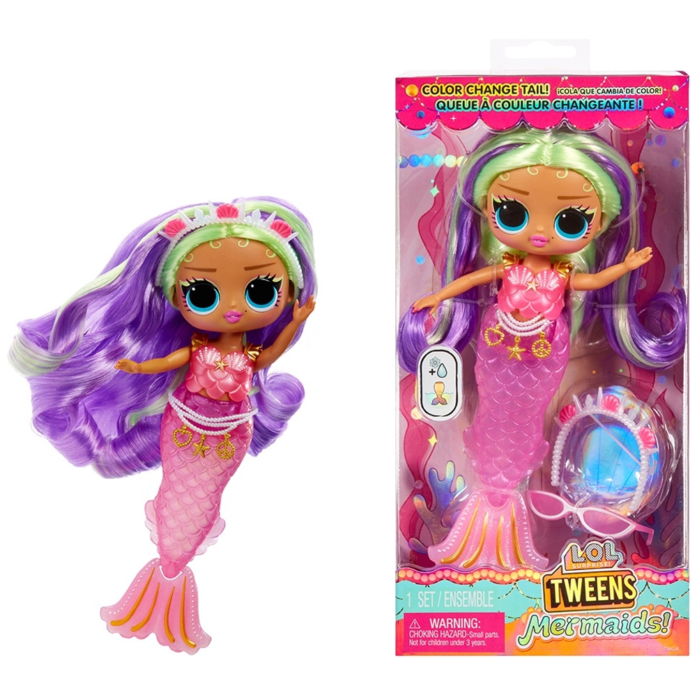 L.O.L. Surprise Tweens Mermaid Cleo Cove Fashion Doll Smyths Toys UK