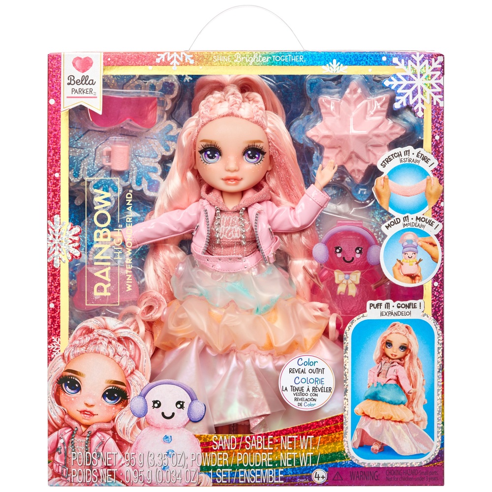 Rainbow High: Winter Wonderland Fashion Doll – Bella Parker | Smyths ...