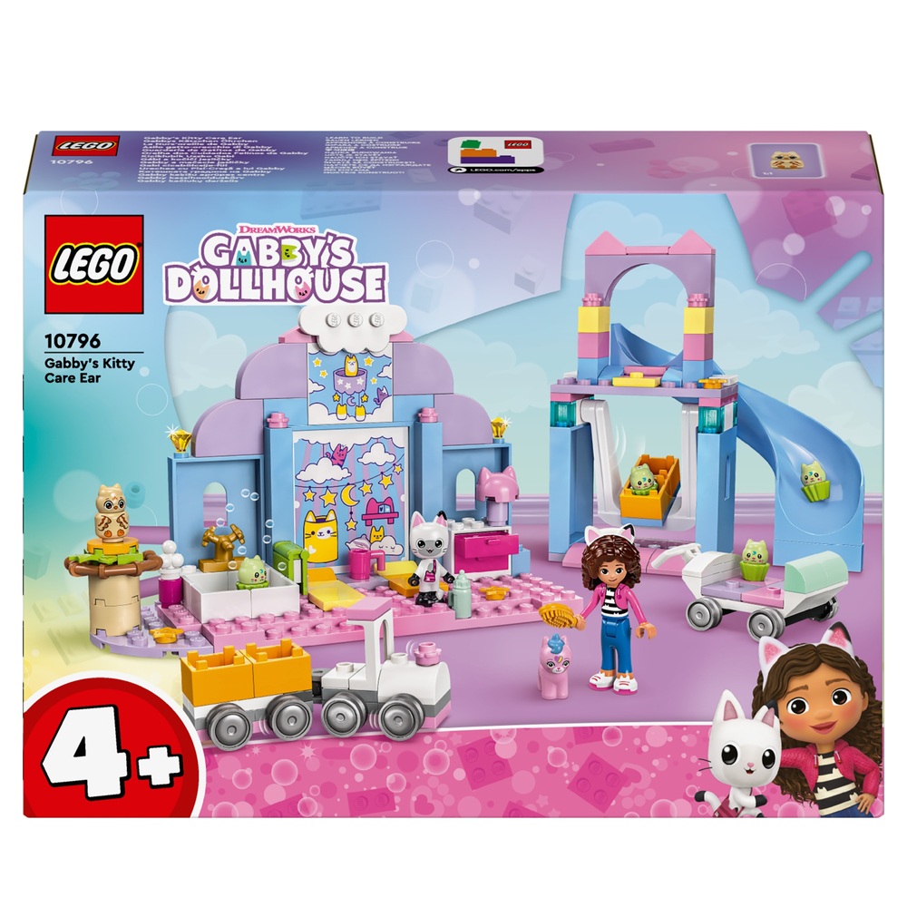 LEGO Gabby’s Dollhouse 10796 Gabby’s Kitty Care Ear Set | Smyths Toys UK