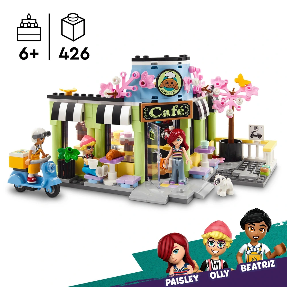 LEGO Friends 42618 Heartlake City Café Set Smyths Toys UK