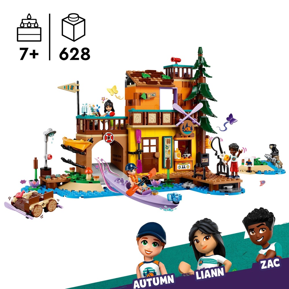 LEGO Friends 42626 Abenteuercamp mit Kayak | Smyths Toys Schweiz