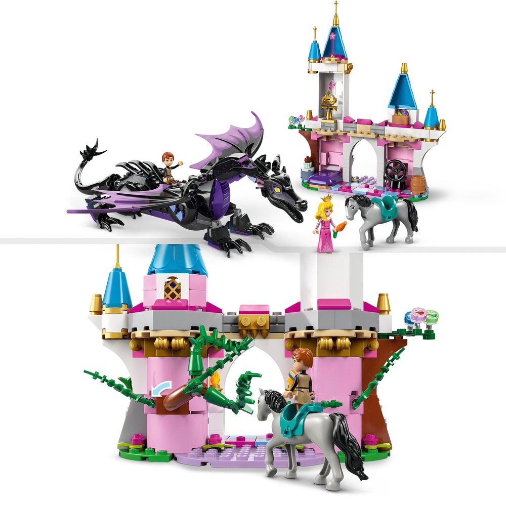 LEGO Disney Princess 43240 Maleficent’s Dragon Form Set | Smyths Toys UK