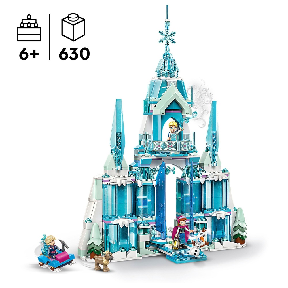 LEGO Disney 43244 Frozen Elsa’s Ice Palace Set | Smyths Toys UK