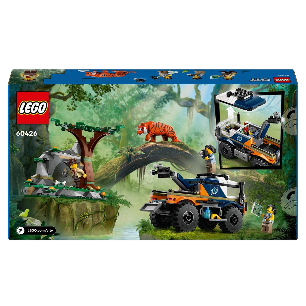 LEGO City 60426 Jungle Explorer Off Road Truck Set Smyths Toys UK